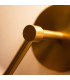 Issa Integrated LED Wall Light Brushed Gold 2861K IP44-5