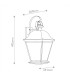 Mount Vernon Large Wall Lantern Black IP44-2