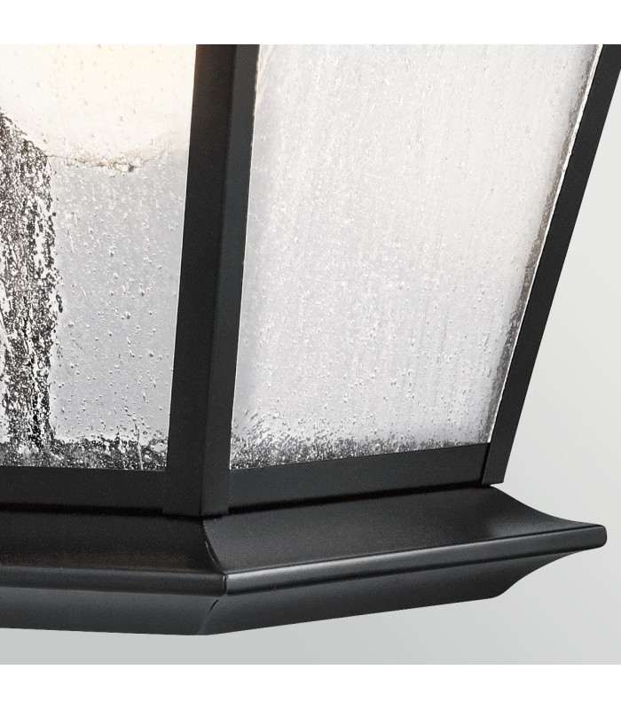 Mount Vernon Large Wall Lantern Black IP44-5
