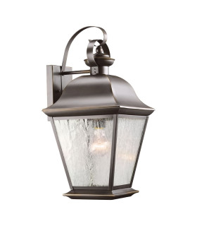 Mount Vernon Large Wall Lantern Old Bronze IP44-1