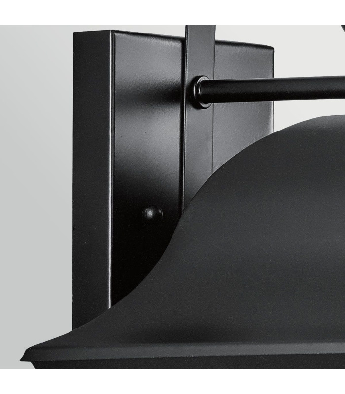 Mount Vernon Large Wall Lantern Black IP44-6