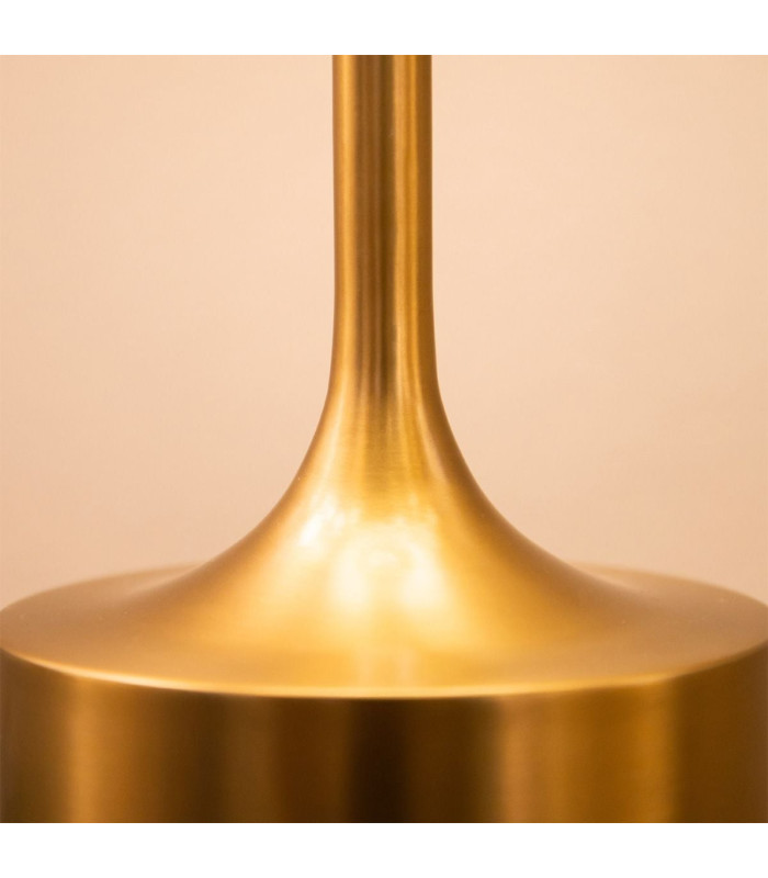 Issa Floor Lamp Brushed Gold Ivory Linen-4
