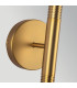 Arden Up Down Integrated LED Wall Light Brushed Gold 3000K-5