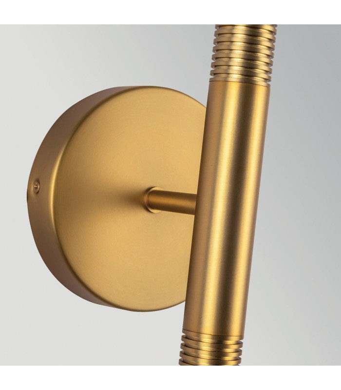 Arden Up Down Integrated LED Wall Light Brushed Gold 3000K-5
