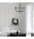 Brianna 6 Light Chandelier Black-2