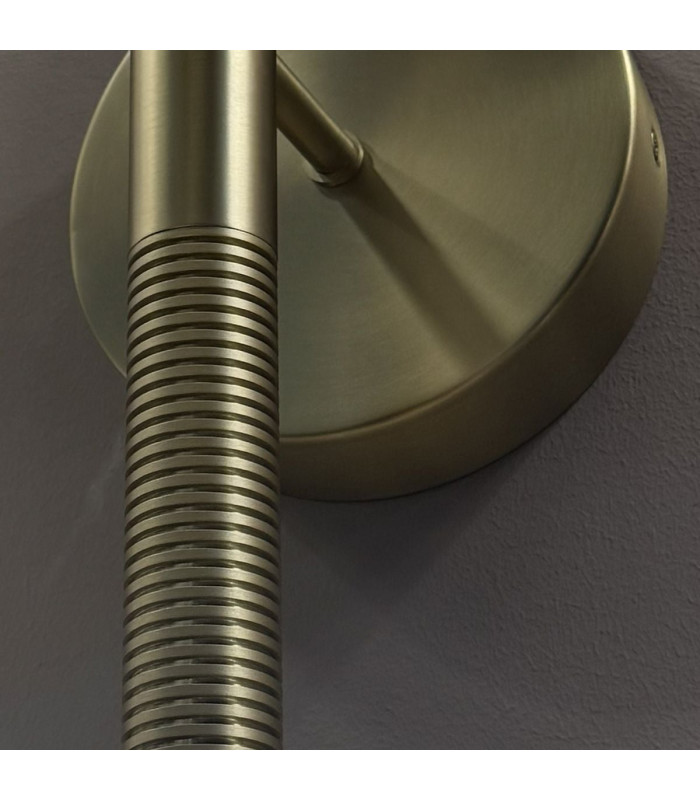 Arden Up Down Integrated LED Wall Light Brushed Gold 3000K-6