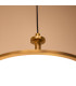 Issa Integrated LED Medium Pendant Light Brushed Gold 3000K-4