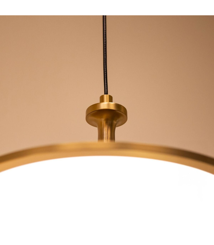 Issa Integrated LED Medium Pendant Light Brushed Gold 3000K-4