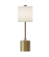 Issa Table Lamp Brushed Gold Ivory Linen-1
