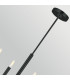Brianna 6 Light Chandelier Black-5