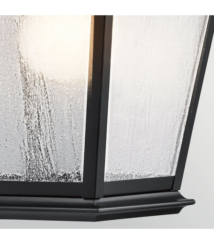 Mount Vernon Medium Wall Lantern Black IP44-7