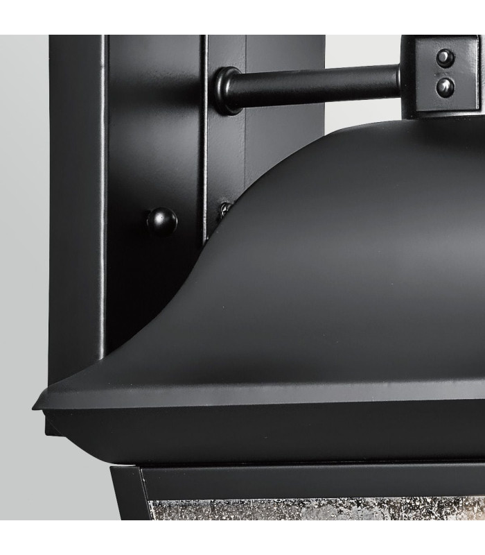 Mount Vernon Medium Wall Lantern Black IP44-8