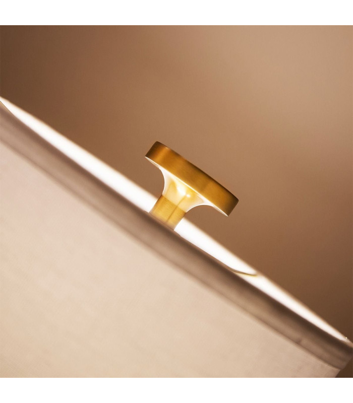 Issa Table Lamp Brushed Gold Ivory Linen-5