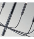 Brianna 9 Light Chandelier Black-4