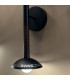 Arden Up Down Integrated LED Wall Light Matte Black Walnut Wood Veneer 3000K-6