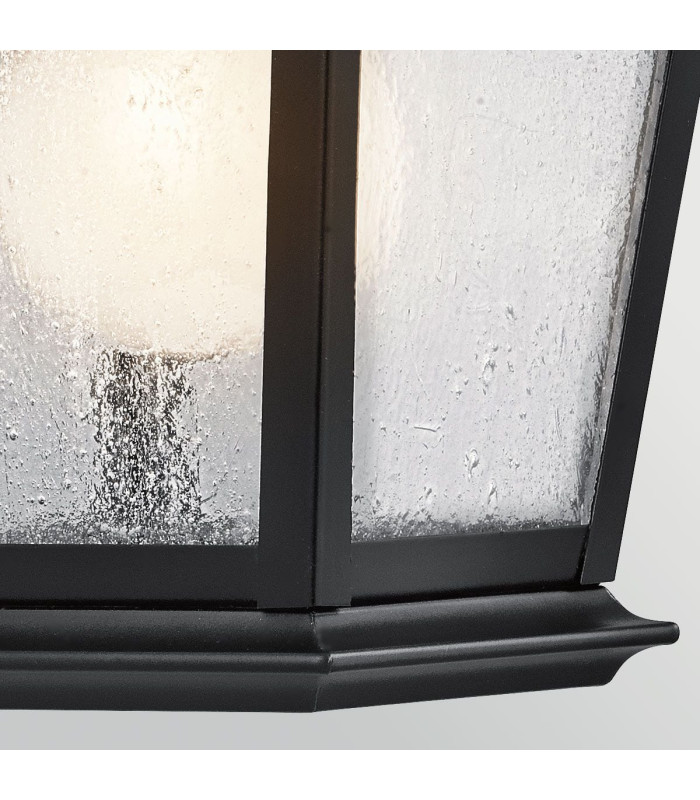 Mount Vernon Small Wall Lantern Black IP44-5