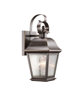 Mount Vernon Small Wall Lantern Old Bronze IP44-1
