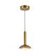 Arden Integrated LED Mini Pendant Light Brushed Gold 3000K-1