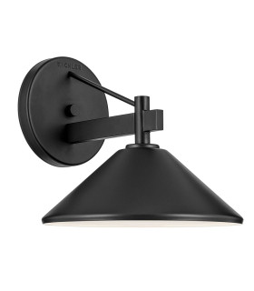 Ripley Medium Wall Lantern Black IP44-1