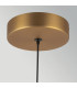 Arden Integrated LED Mini Pendant Light Brushed Gold 3000K-5