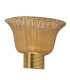 Kai Wall Light Brushed Gold & Rattan-8