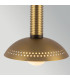 Arden Integrated LED Mini Pendant Light Brushed Gold 3000K-6