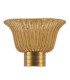 Kai Wall Light Brushed Gold & Rattan-9