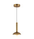 Arden Integrated LED Mini Pendant Light Brushed Gold 3000K-7
