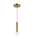 Arden Integrated LED Mini Pendant Light Brushed Gold 3000K-8