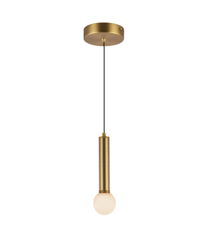 Arden Integrated LED Mini Pendant Light Brushed Gold 3000K-8