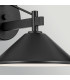 Ripley Medium Wall Lantern Black IP44-8