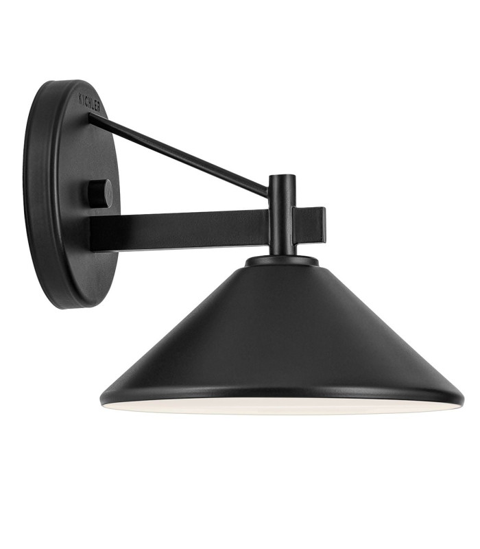 Ripley Small Wall Lantern Black IP44-7