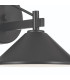 Ripley Small Wall Lantern Black IP44-8