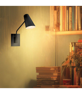 Bray Wall Light Black-2