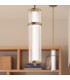 Riven Integrated LED Pendant Light Champagne Bronze 2860K-4