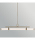 Riven Integrated LED Linear Pendant Light Champagne Bronze 2850K-7