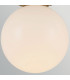 Otis Flush Ceiling Light Brushed Gold IP44-5