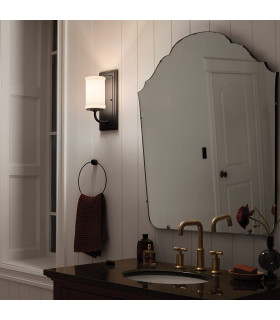 Vetivene Wall Light Black 3000K IP44-2