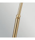 Crosby Floor Lamp Satin Cream & Brushed Gold-5