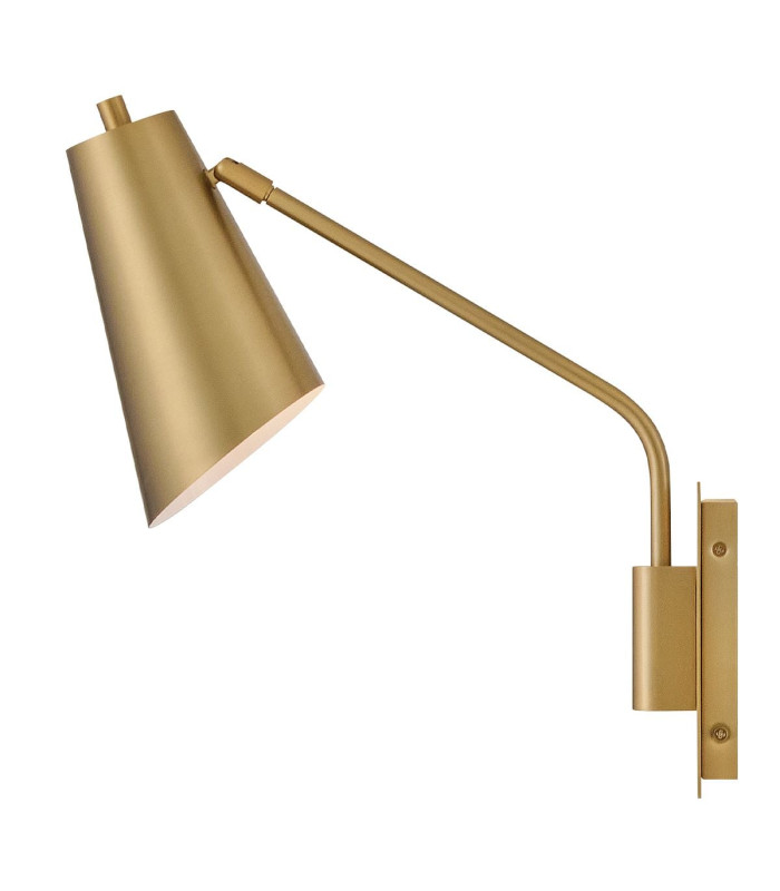 Bray Wall Light Laquered Brass-3