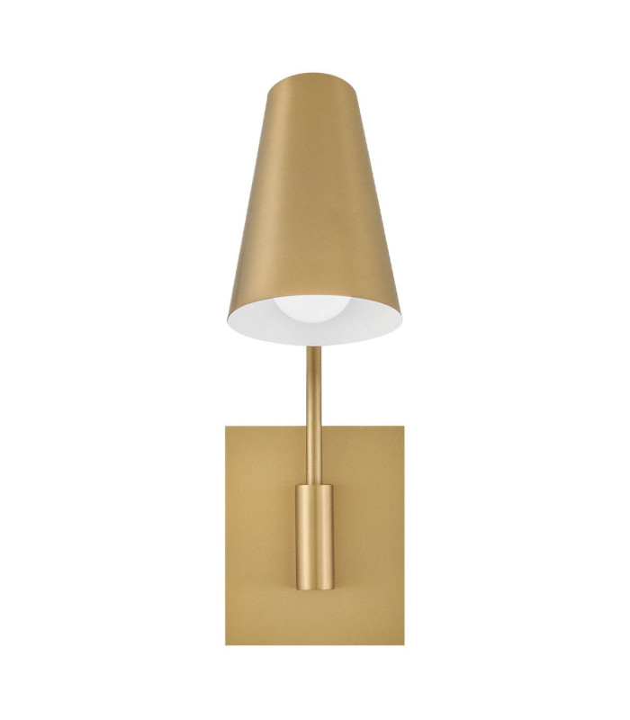 Bray Wall Light Laquered Brass-5