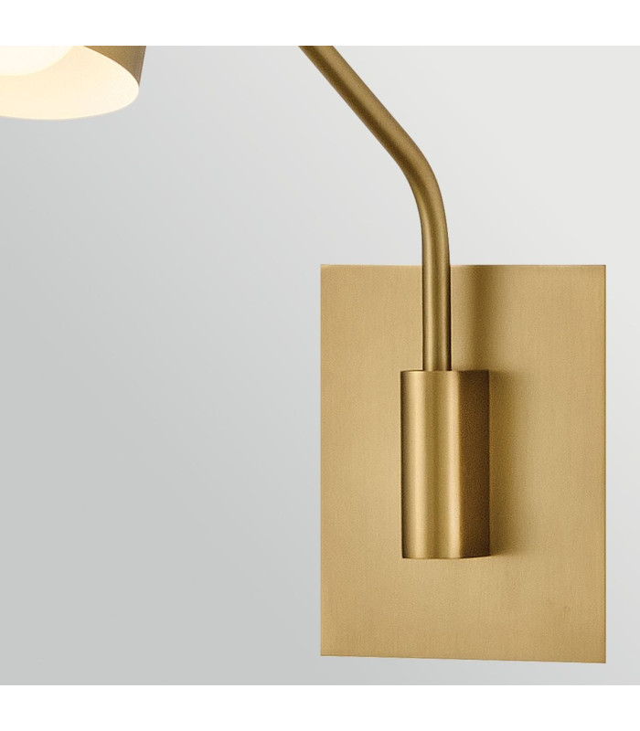 Bray Wall Light Laquered Brass-7