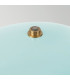 Poppy Integrated LED Medium Table Lamp Cerulean Light Blue 3000K-5