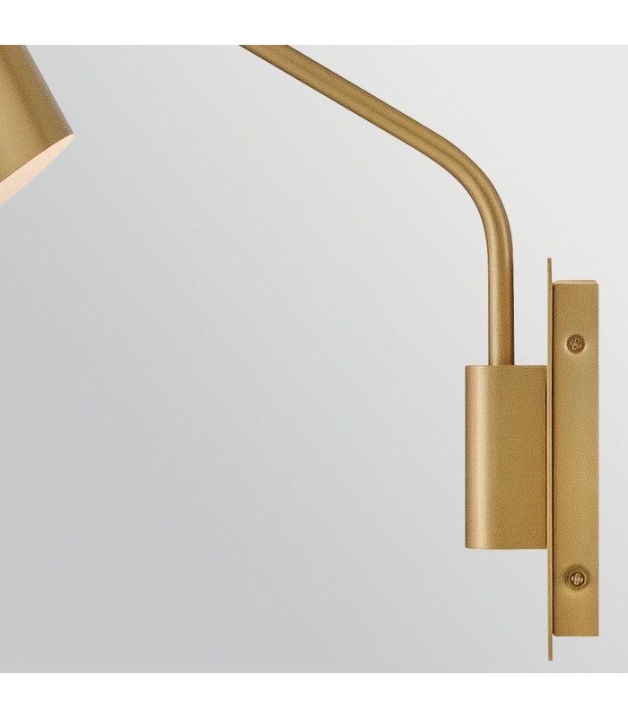 Bray Wall Light Laquered Brass-8