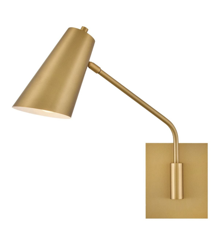 Bray Wall Light Laquered Brass-10