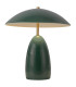 Poppy Integrated LED Medium Table Lamp Pine Green 3000K-1