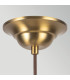 Crosby 4 Light Pendant Light Satin Cream & Brushed Gold-5