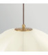 Crosby 4 Light Pendant Light Satin Cream & Brushed Gold-6