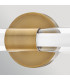 Elin Integrated LED Wall Light Lacquered Brass 3000K IP44-3