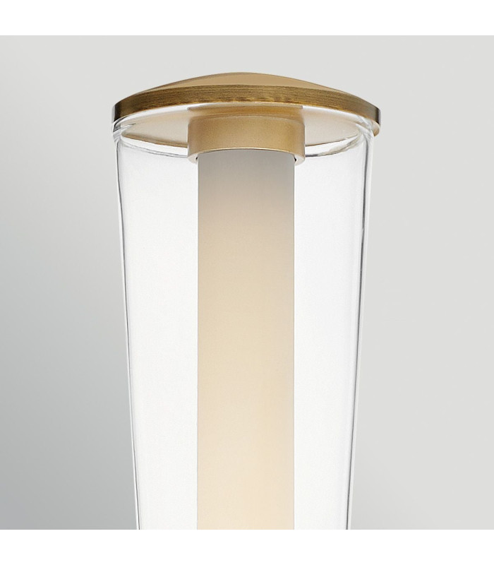 Elin Integrated LED Wall Light Lacquered Brass 3000K IP44-4